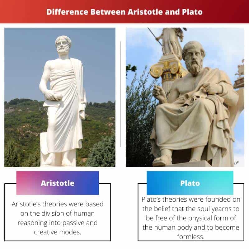 Differenza tra Aristotele e Platone