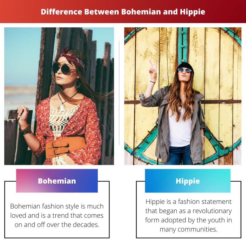 Differenza tra bohémien e hippie