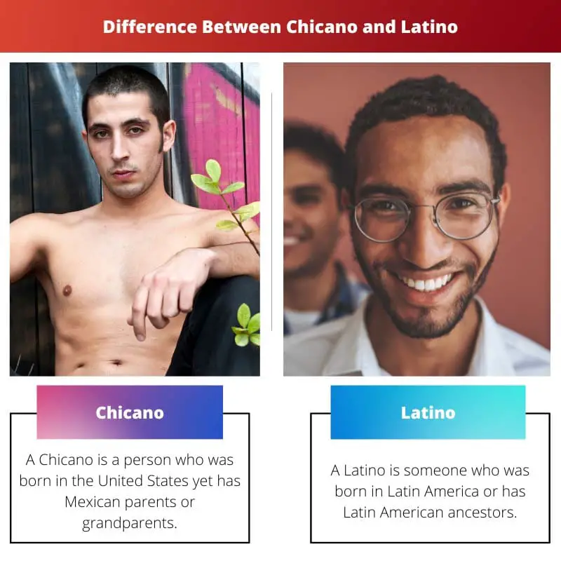 Diferencia entre chicano y latino