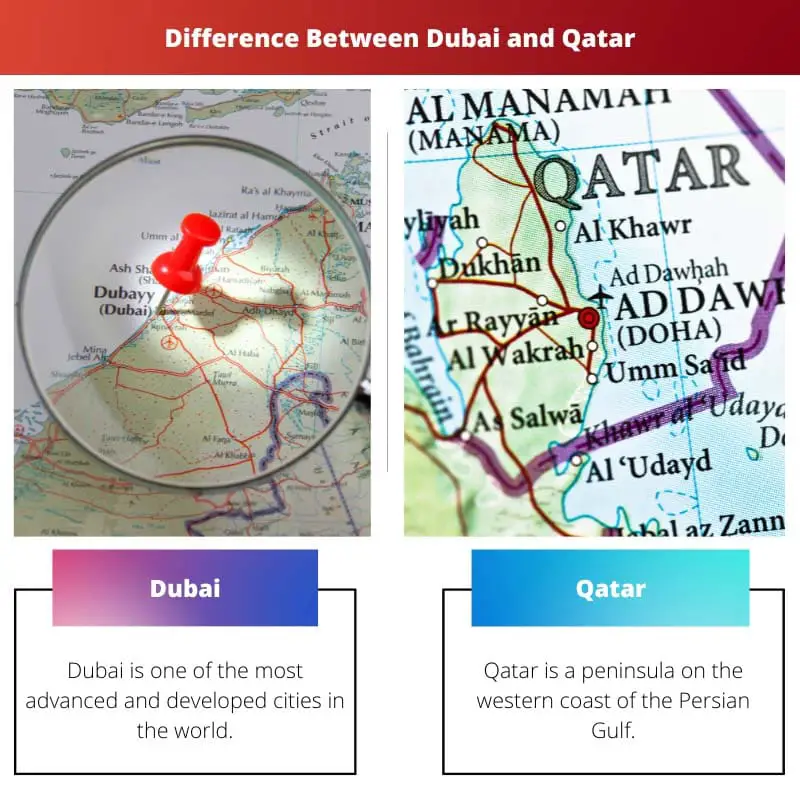 Difference Between Dubai and Qatar