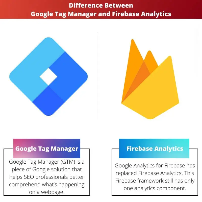 Difference Between Google Tag Manager and Firebase Analytics