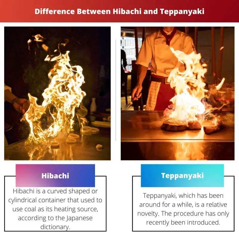Difference Between Hibachi and Teppanyaki