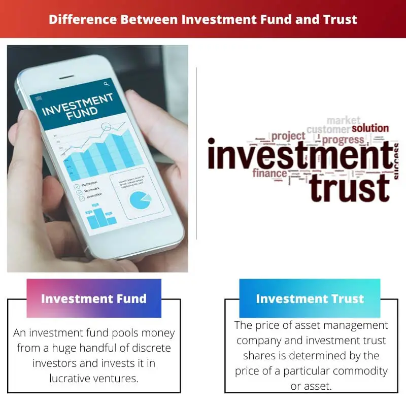 Diferencia entre fondo de inversión y fideicomiso