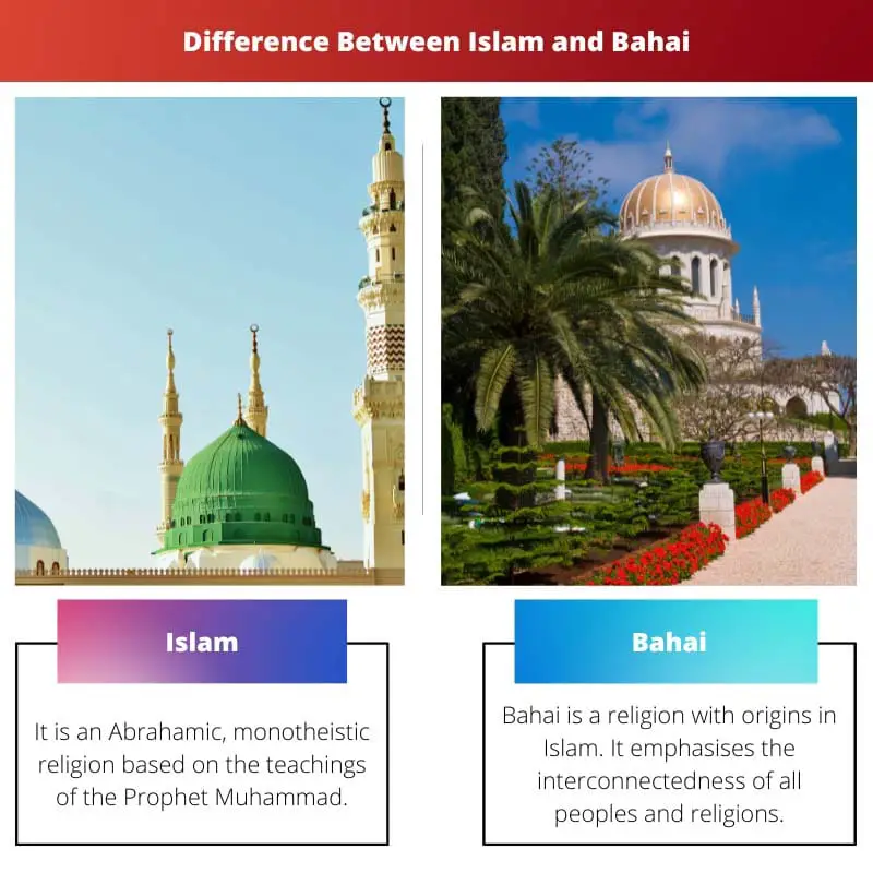 Difference Between Islam and Bahai