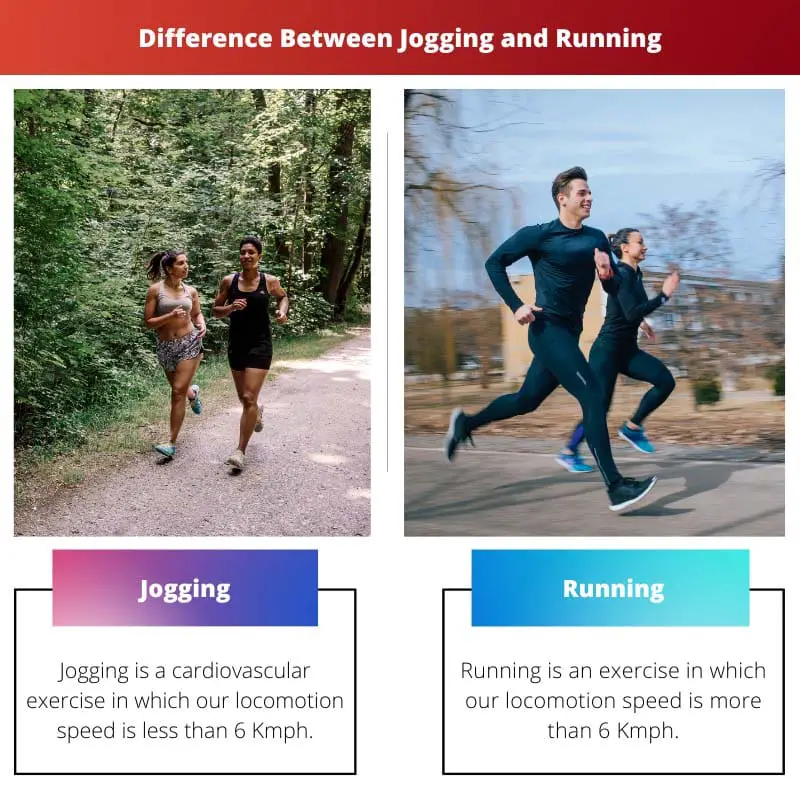 Diferença entre jogging e corrida