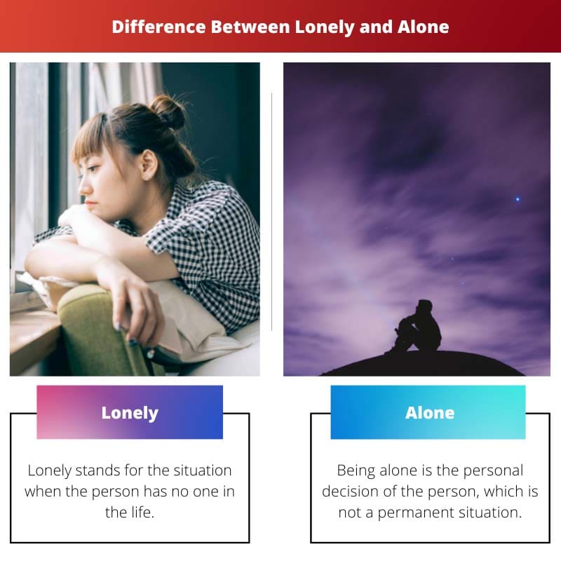 Difference Between Lonely and Alone