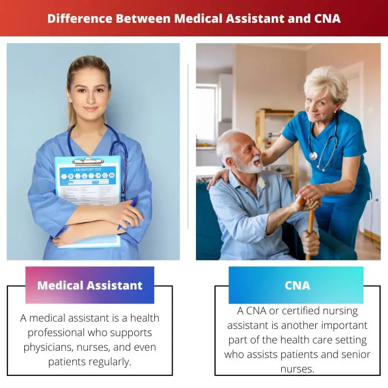Difference Between Medical Assistant and CNA