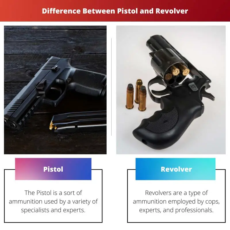 Difference Between Pistol and Revolver