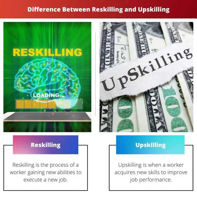 Difference Between Reskilling and Upskilling