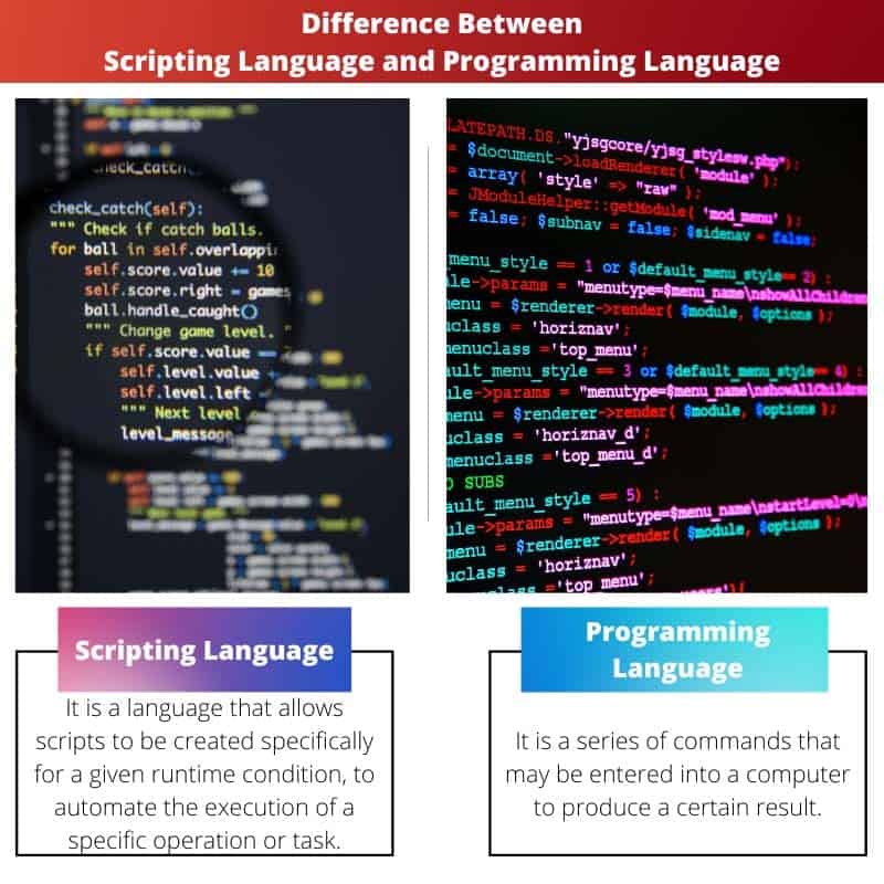 Scripting Programming Language