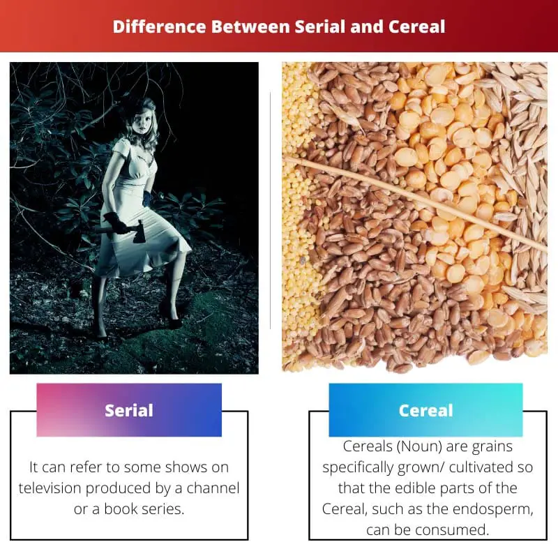 Разница между серийным и зерновым