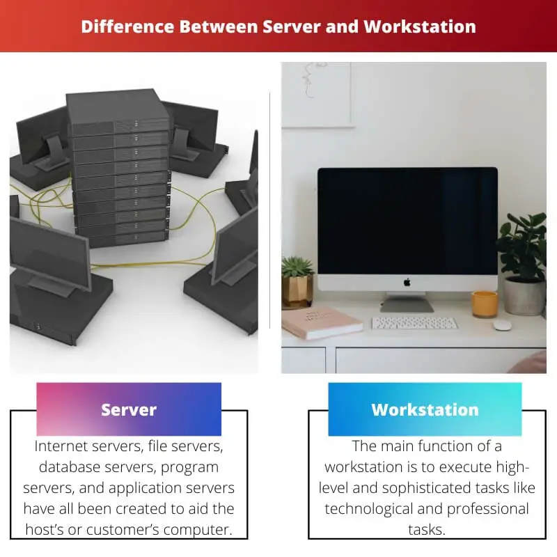 Difference Between Server and Workstation