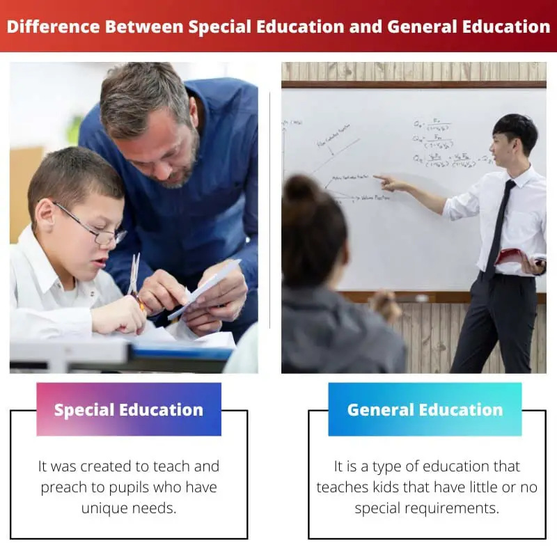 Difference Between Special Education and General Education