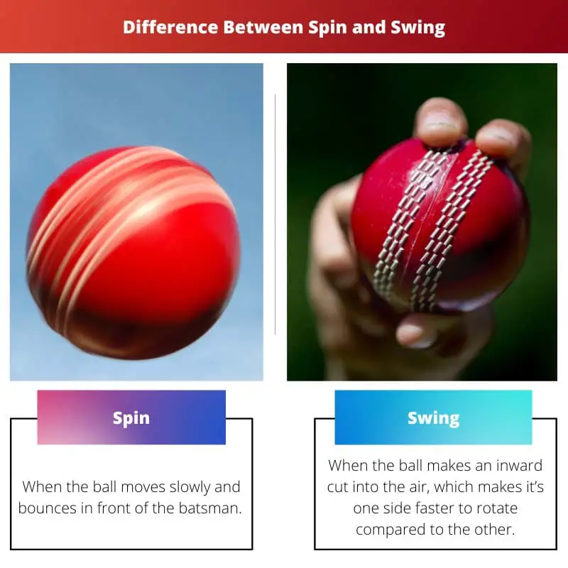 Difference Between Spin and Swing