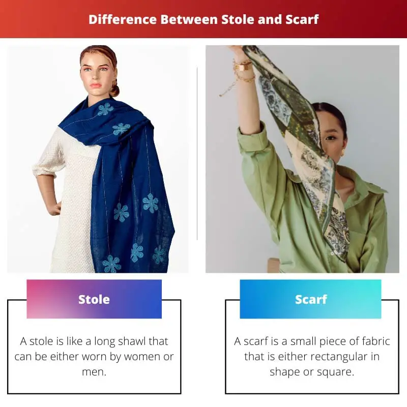 Differenza tra stola e sciarpa