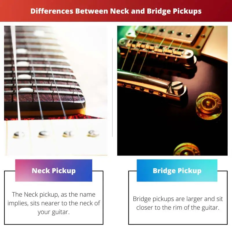 Atšķirības starp kakla un tilta pikapu