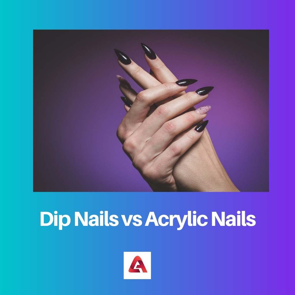 Dip Nails vs akrylové nehty