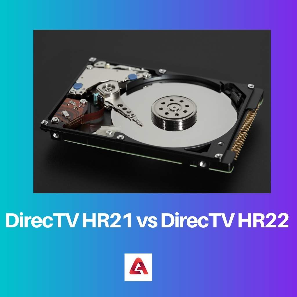 DirecTV HR21 so với DirecTV HR22