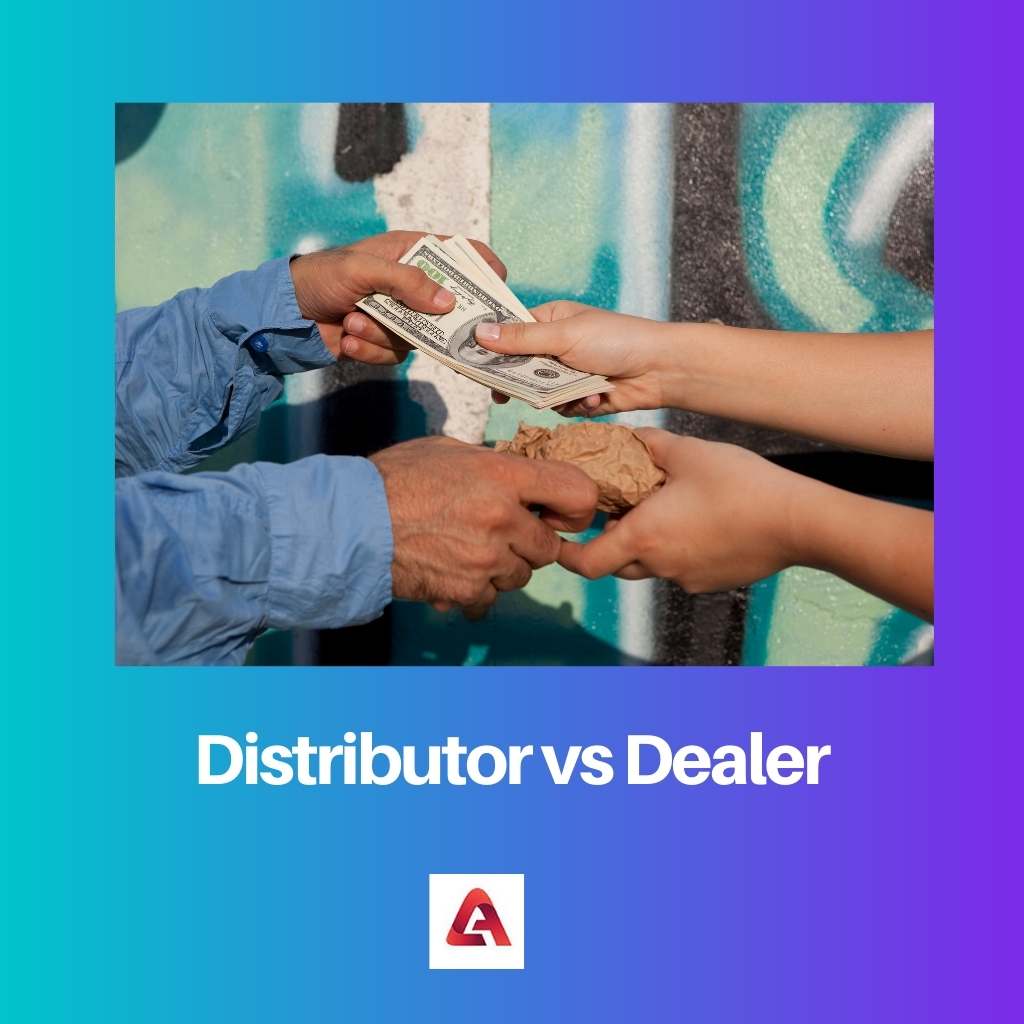Distributor vs prodejce