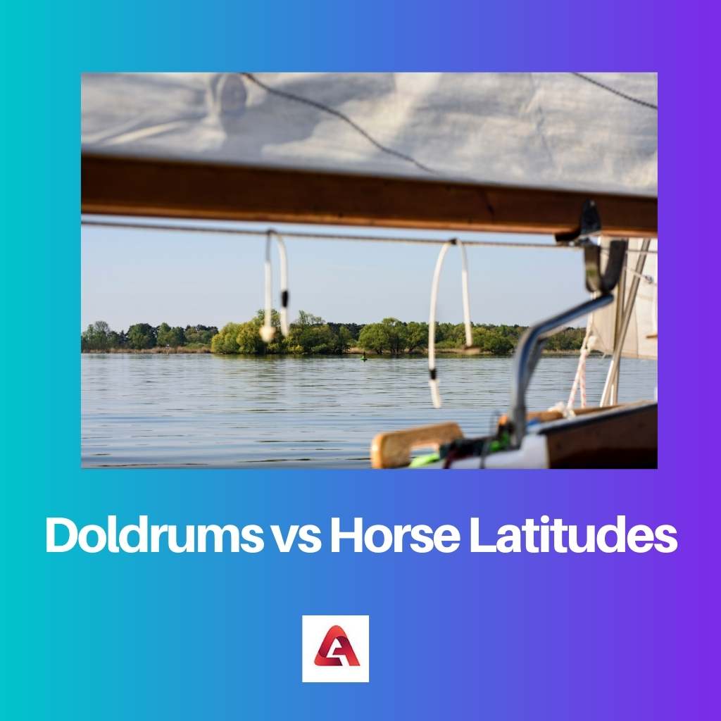 Doldrums vs Horse Latitudes