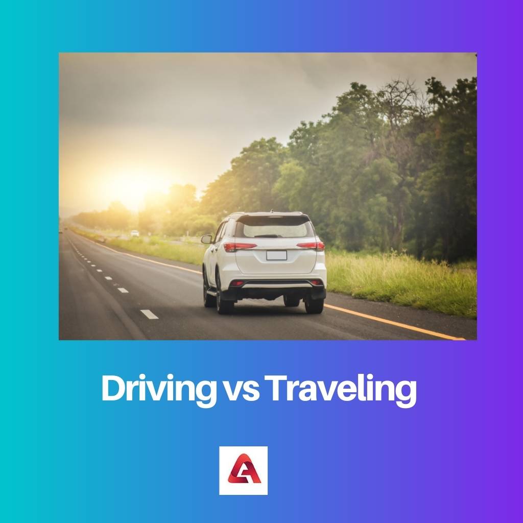 Driving vs Traveling
