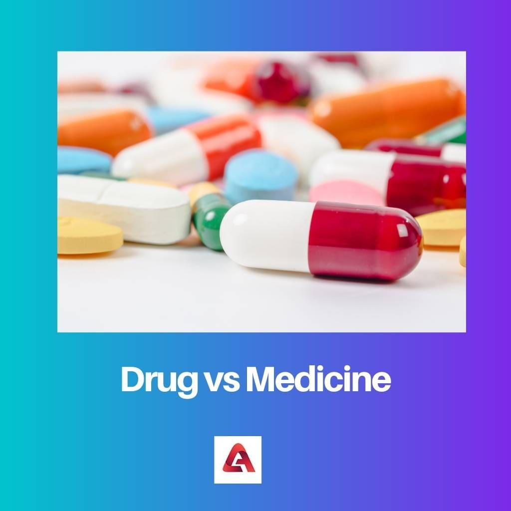 Drogue vs médecine