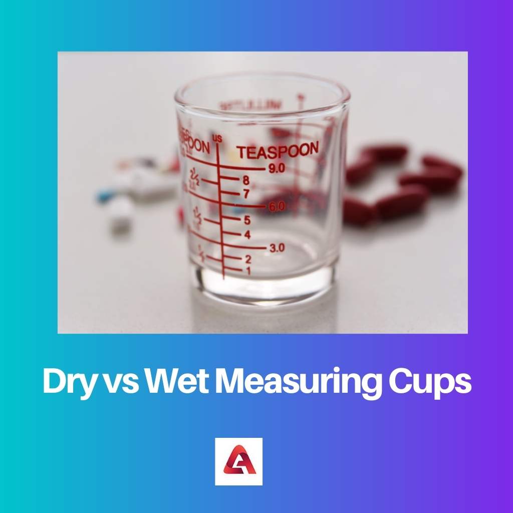 Dry vs Wet Measuring Cups
