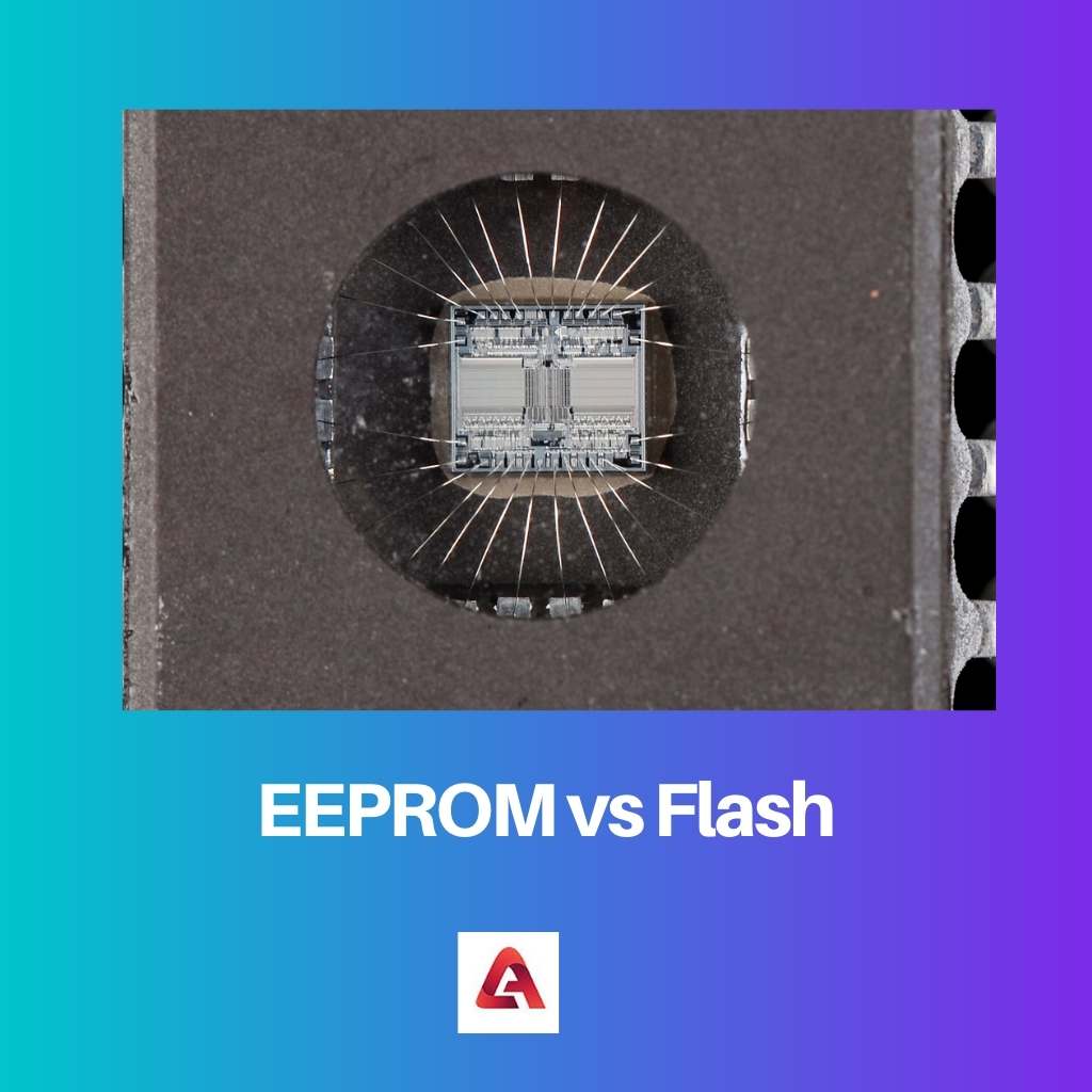 EEPROM x Flash