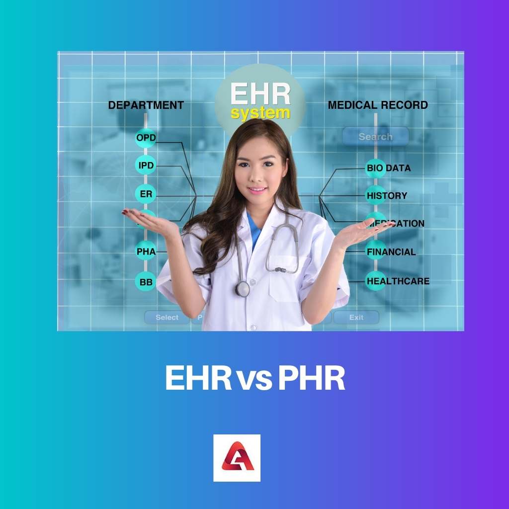 EHR vs PHR