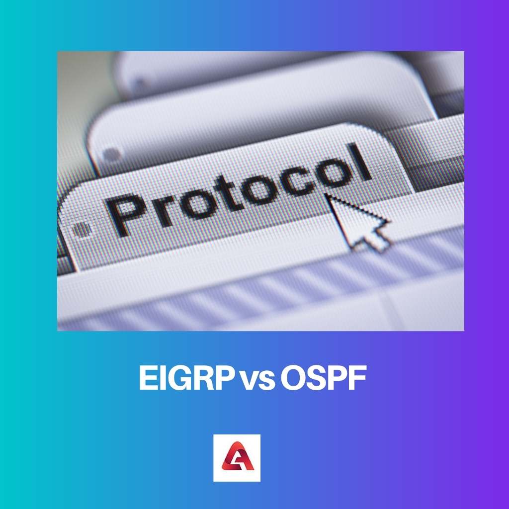 EIGRP frente a OSPF