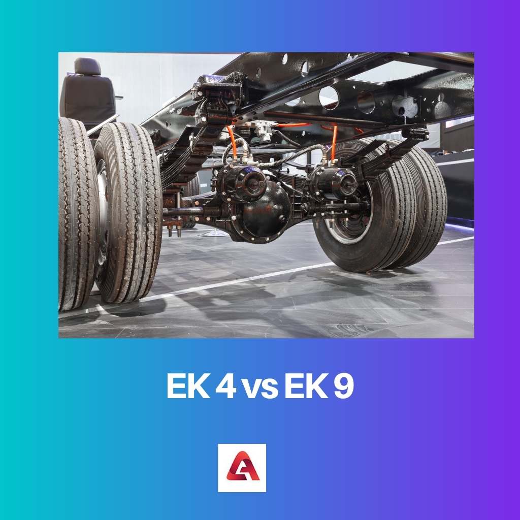 EK 4 vs EK 9