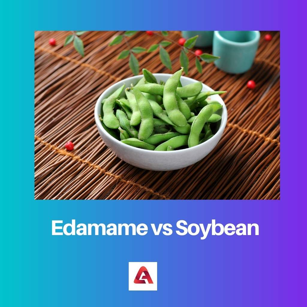 Edamame vs Soybean