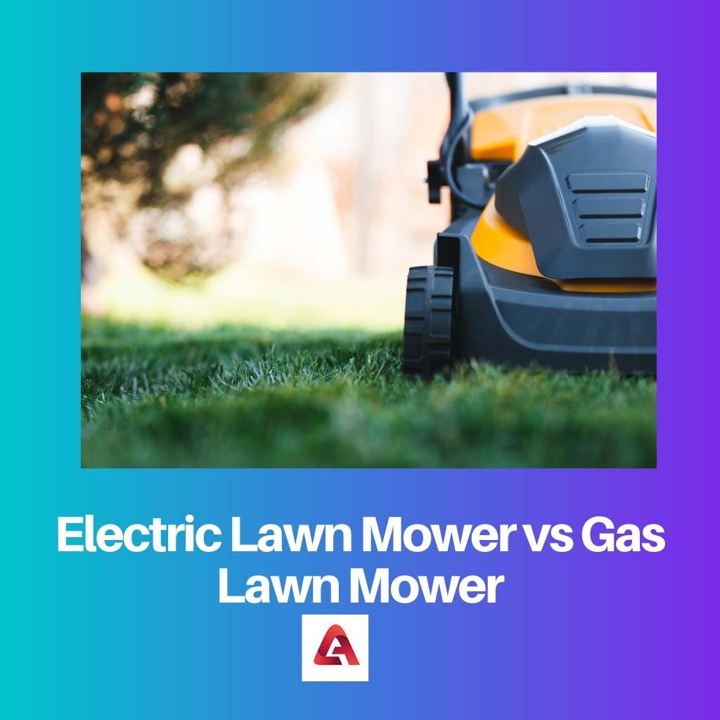 電動芝刈り機 vs ガス芝刈り機