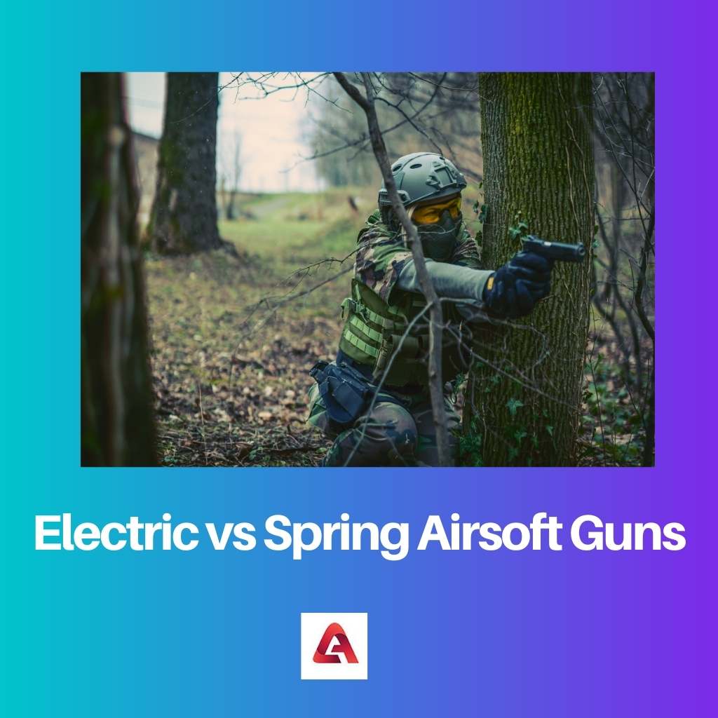 Electric vs Spring Airsoft Guns