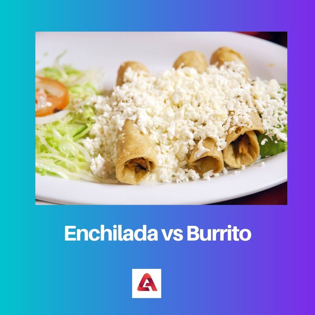 Enchilada versus Burrito