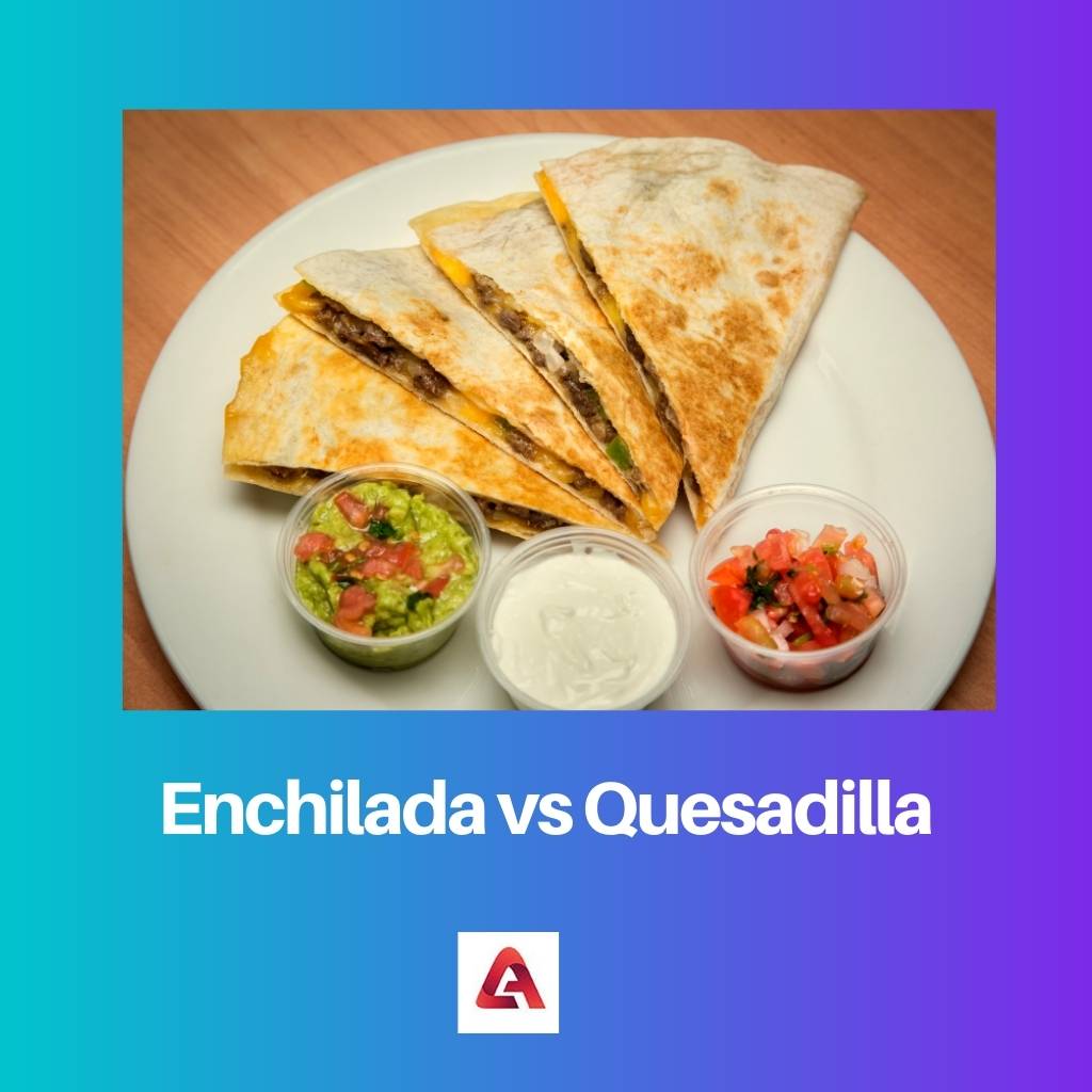 Enchilada gegen Quesadilla