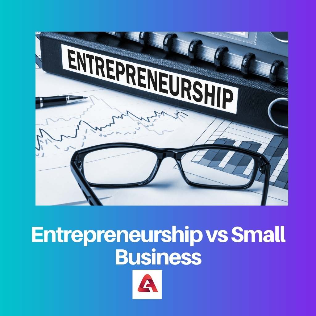 Entrepreneurship vs Small Business
