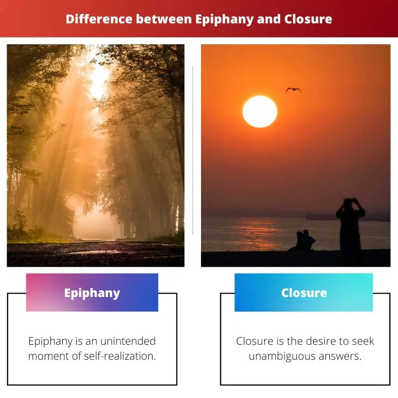 Epiphany vs Closure – Was sind die Unterschiede?