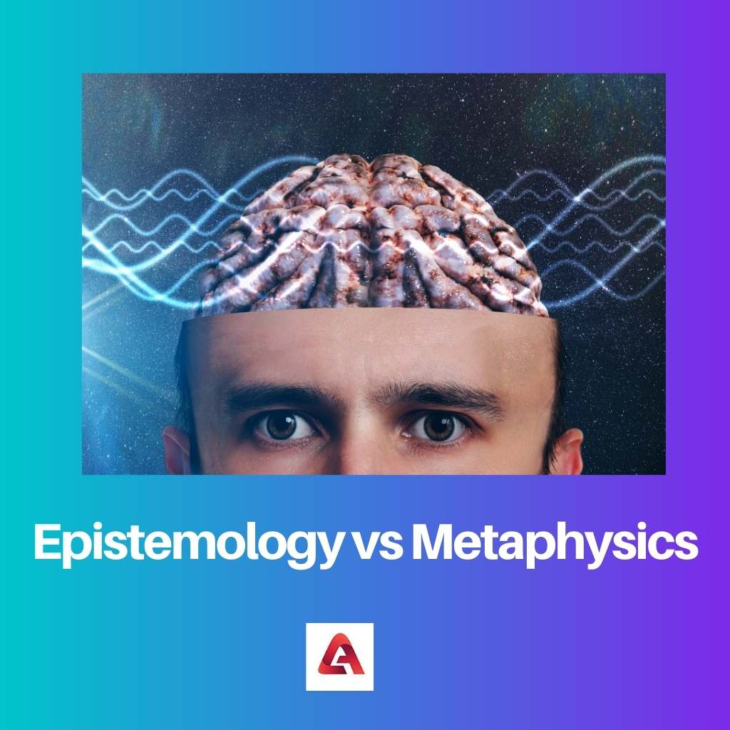 Epistemología vs Metafísica
