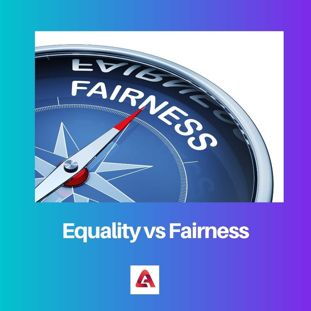 Igualdad vs Equidad