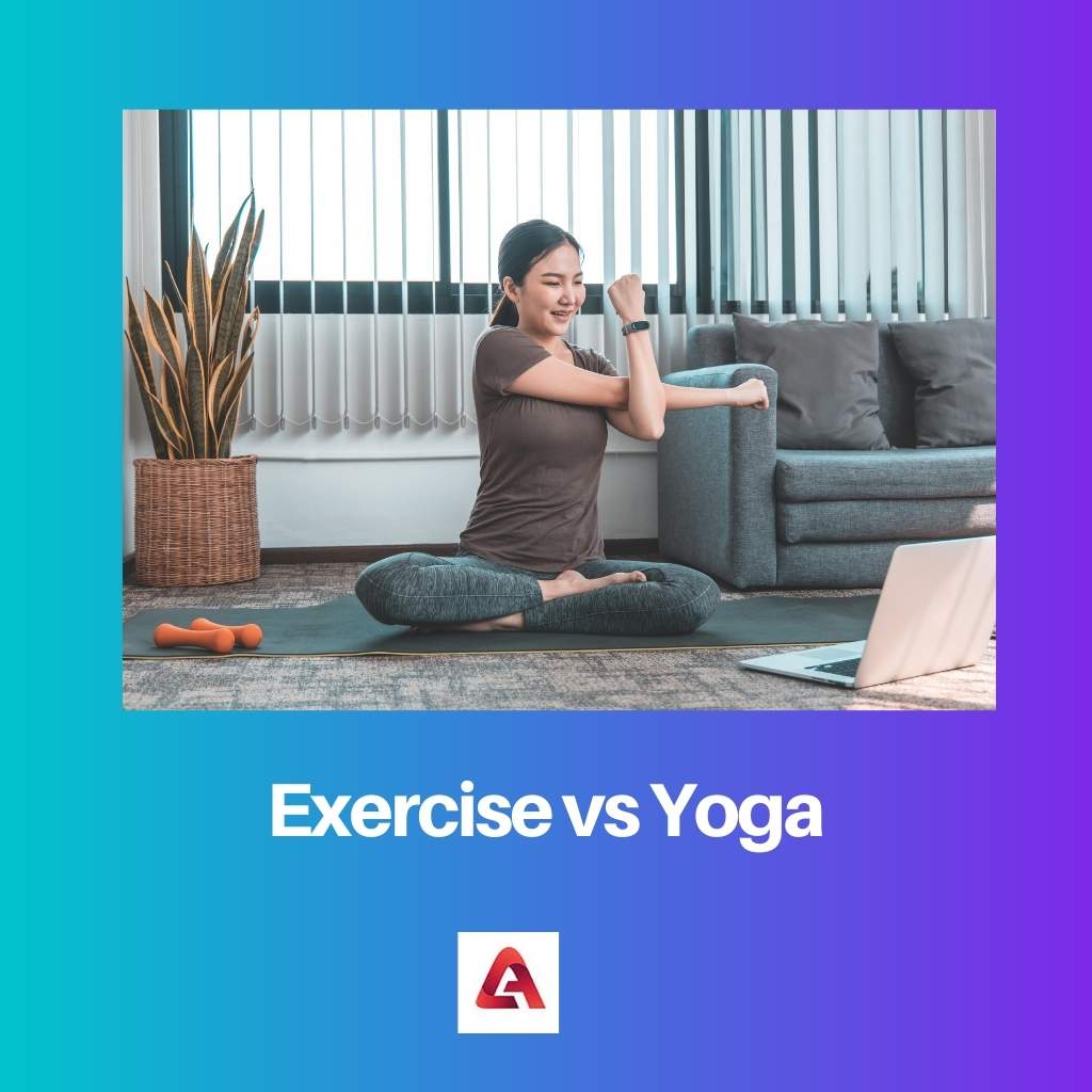 Exercise vs Yoga