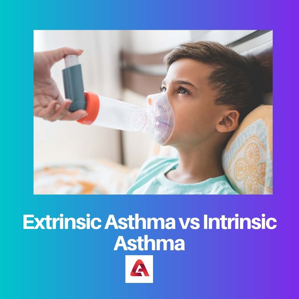 Ekstrinzična astma protiv intrinzične astme