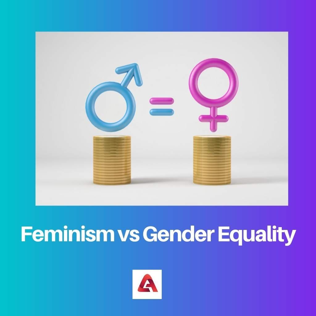النسوية مقابل المساواة بين الجنسين