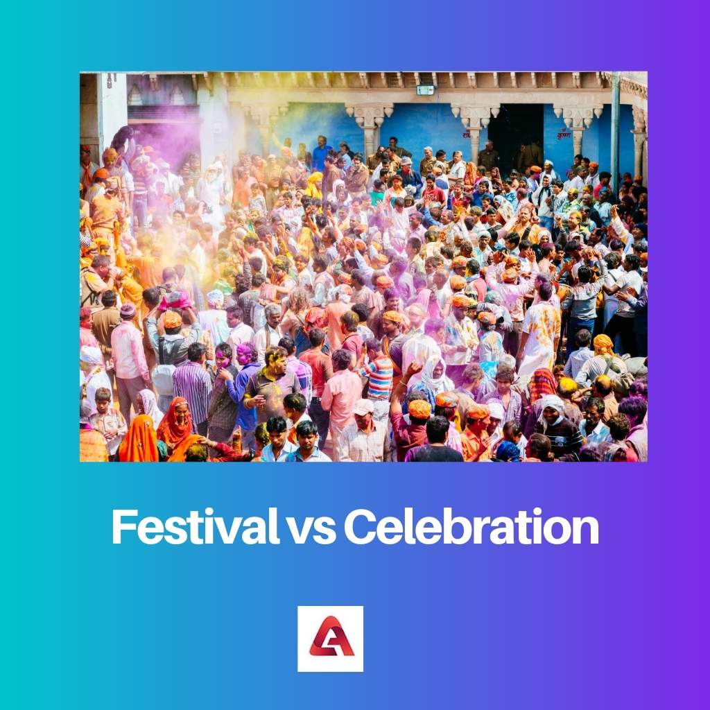 Festival vs tähistamine