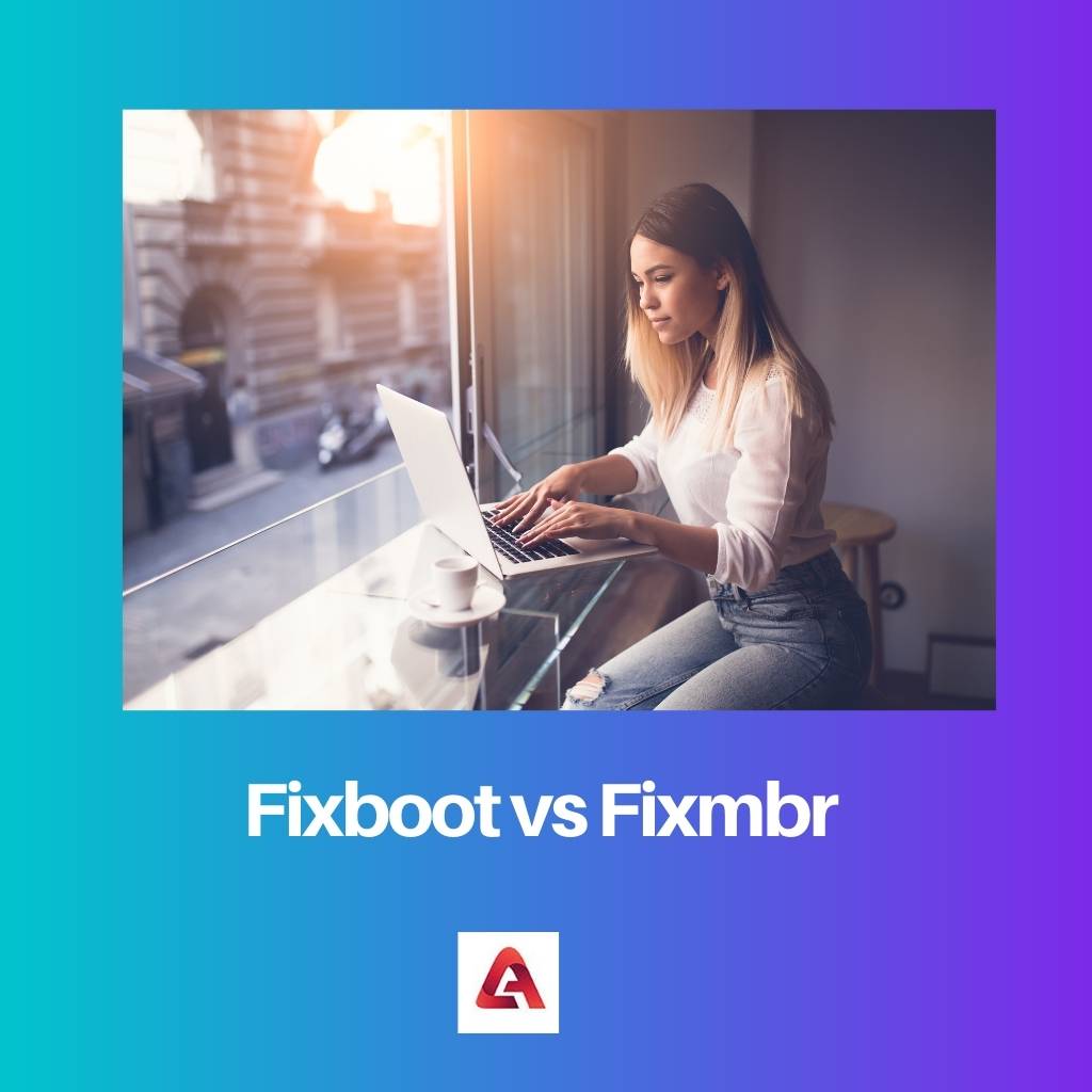 Fixboot مقابل Fixmbr