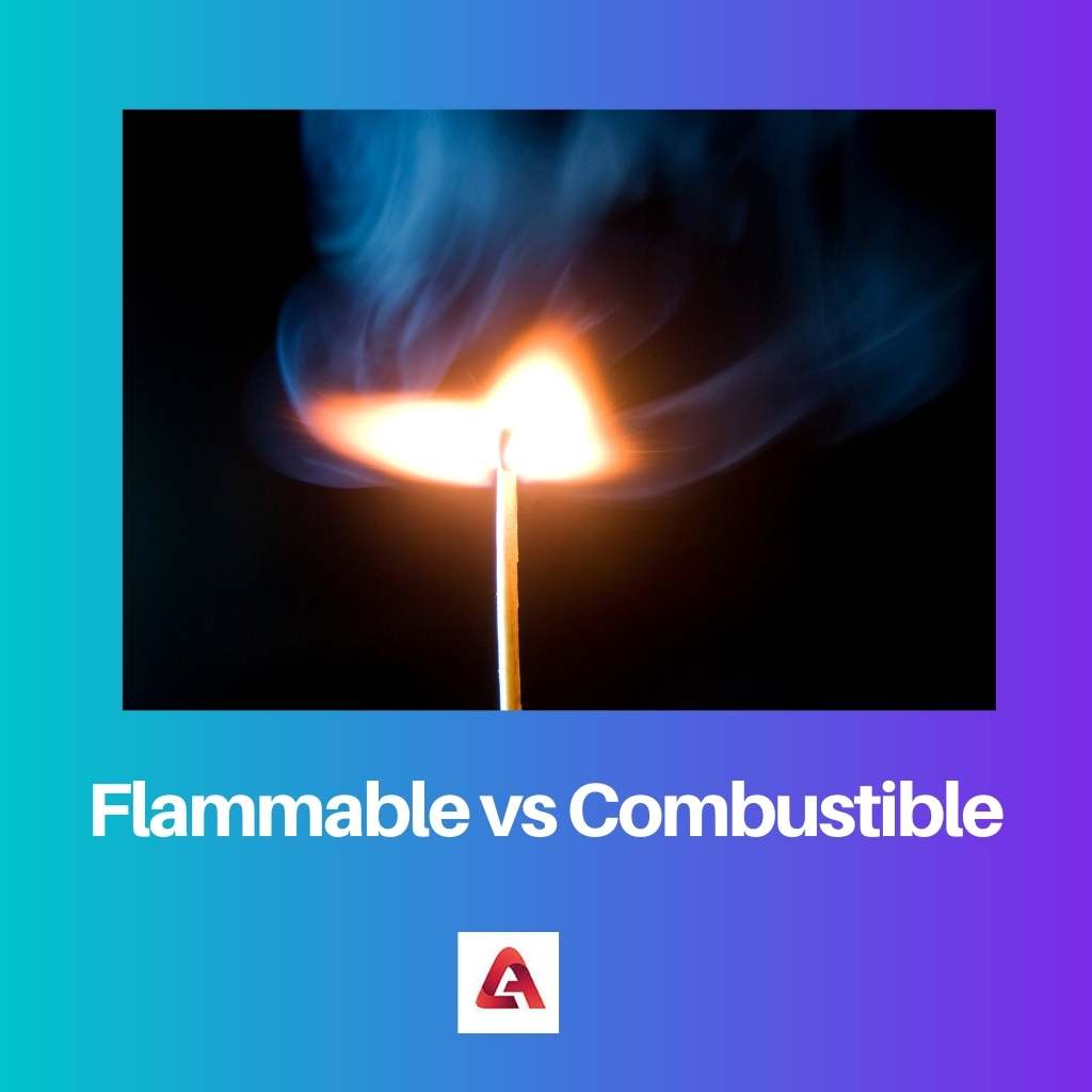 Flammable vs Combustible