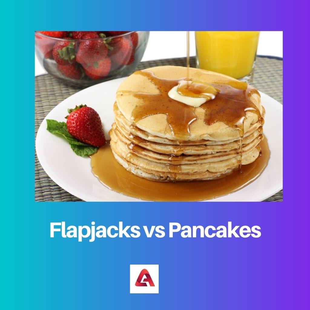 Flapjacks vs Pancake