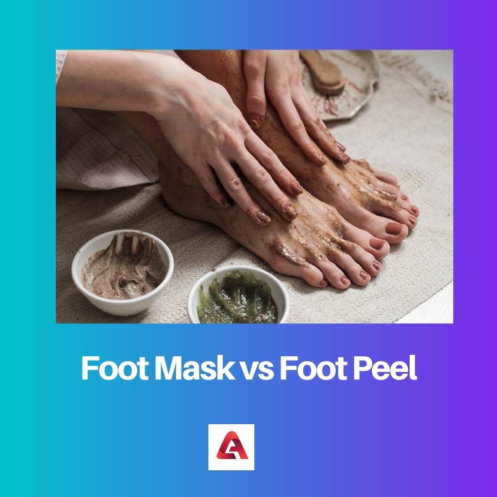 Foot Mask vs Foot Peel