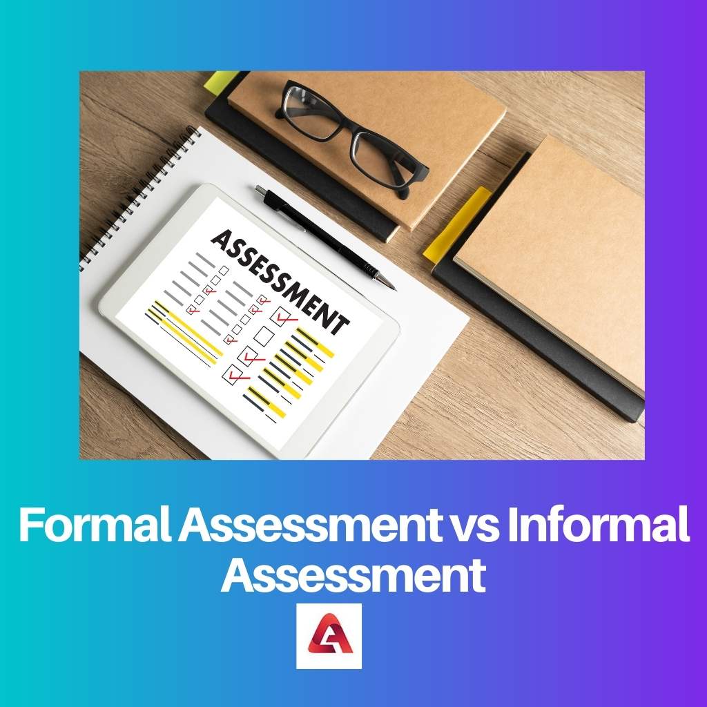 Formal Assessment vs Informal Assessment