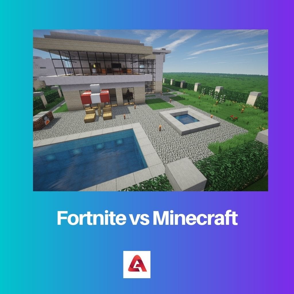Fortnite εναντίον Minecraft